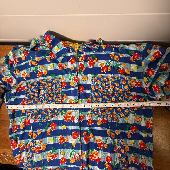 Carole Little Sport Vintage Blouse & Skirt Set Cottage Core Sz Large Skirt - Picture 3 of 13